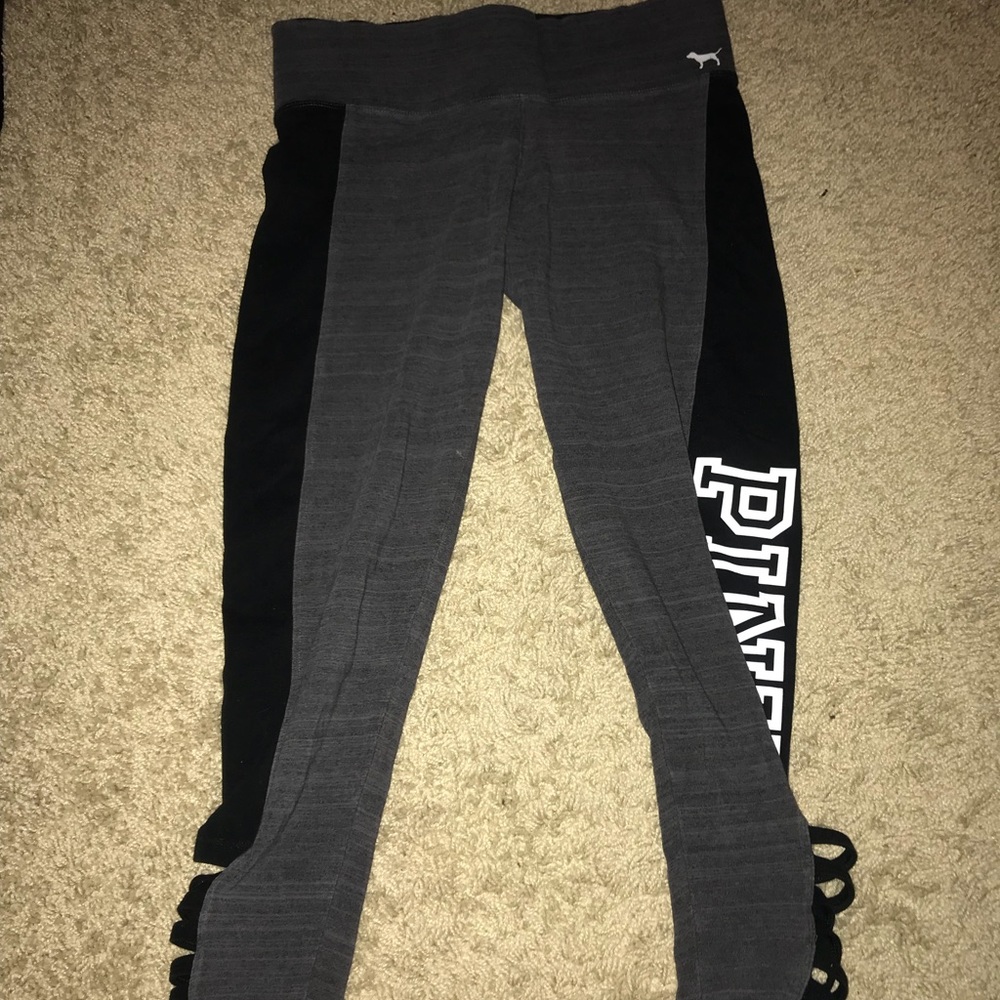 Pink workout pants